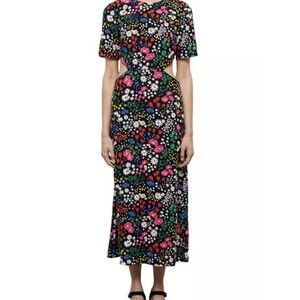 The Kooples Floral Cutout Dress Size Medium -2 French Sizing-PRICE FIRM